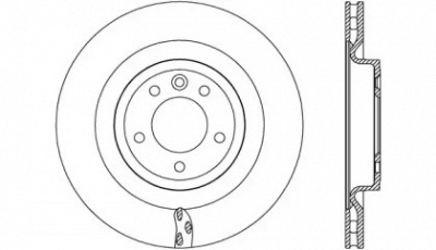 OPEN PARTS bdr278120 -  Тормозной диск